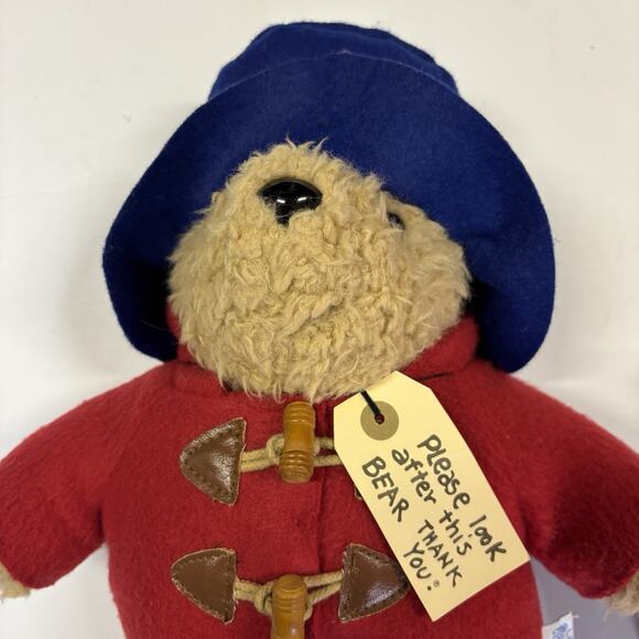 Paddington Bear 14" Plush Doll Eden Vintage. New With Tags. Clean. Looks Great. - Picture 2 of 16